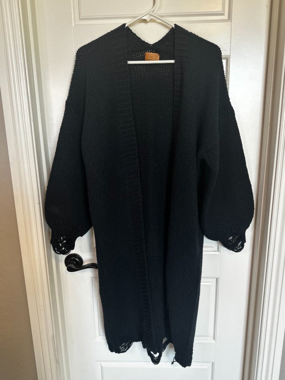 Large Long Cardigan